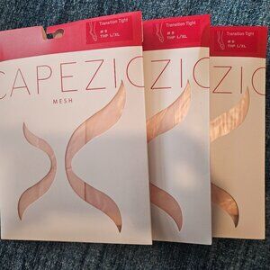 Capezio Adult Seamed Transition Tights Style 9 L/XL in Theatrical Pink (THP)
